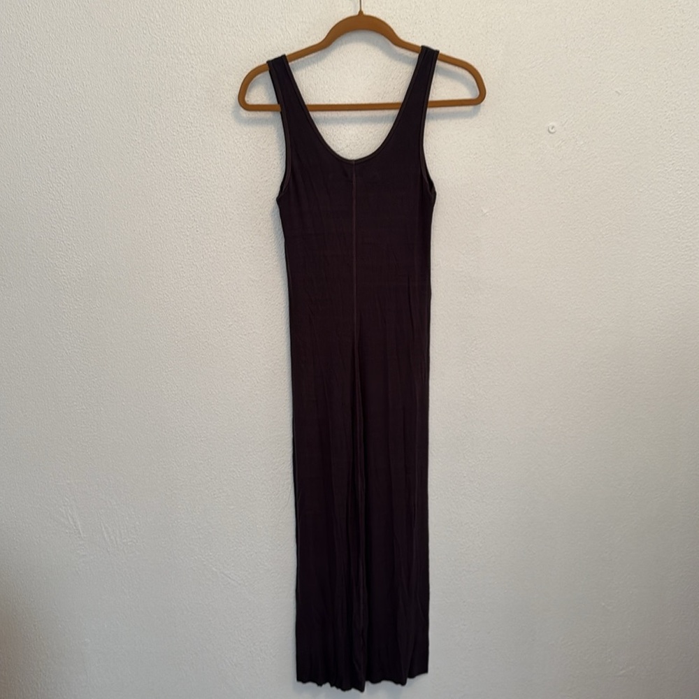 Enza Costa Silk Rib Tank Dress in tempest - Picture 4 of 5